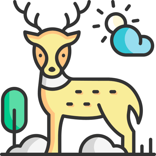 Deer reindeer animals christmas icon Deer reindeer animals christmas icon