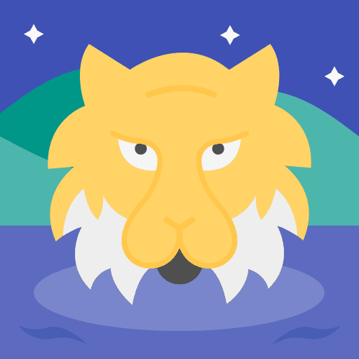 Tiger wildlife animal animals icon