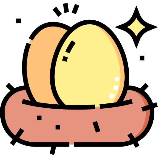 Golden egg the golden goose folklore golden egg icon