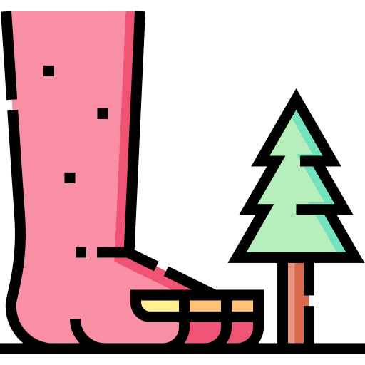 Giant fantasy cultures foot icon