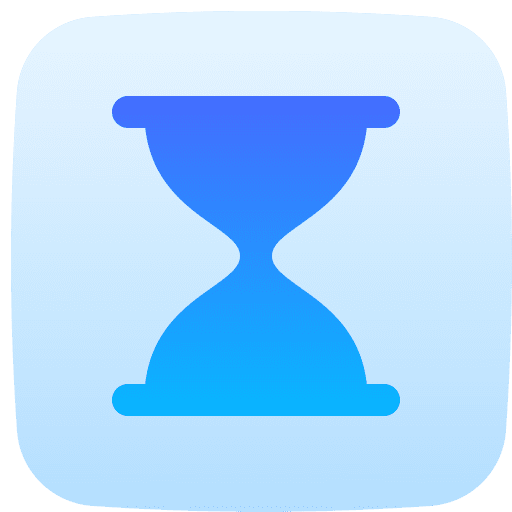 Hourglass ui wait timer icon Hourglass ui wait timer icon