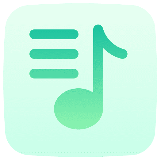 Playlist musical note playlist multimedia icon Playlist musical note playlist multimedia icon