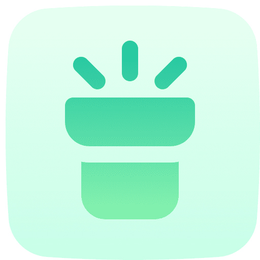 Flashlight ui exploration electronics icon Flashlight ui exploration electronics icon