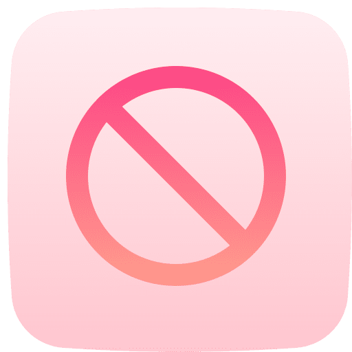 Forbidden sign prohibited prohibition icon Forbidden sign prohibited prohibition icon