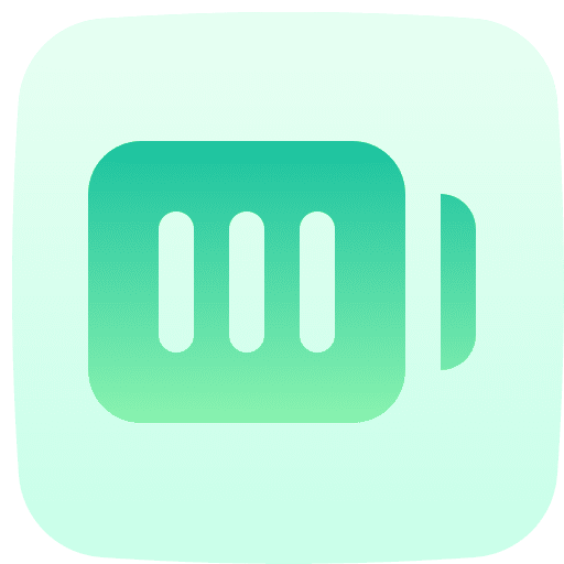 Full battery battery status electronics technology icon Full battery battery status electronics technology icon