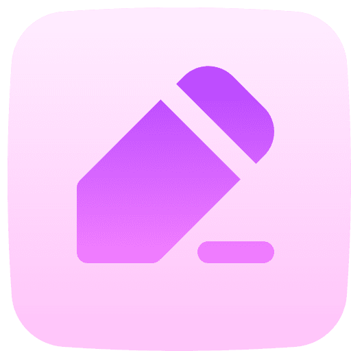 Pencil button edit tools interface icon Pencil button edit tools interface icon