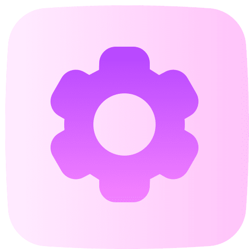 Setting gear ui adjustment icon Setting gear ui adjustment icon