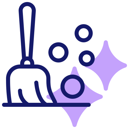 Broom dust clean miscellaneous icon