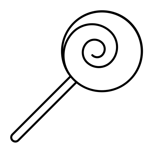 Lollipop candy sugar lollipop icon