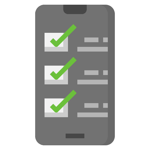 List survey app list icon