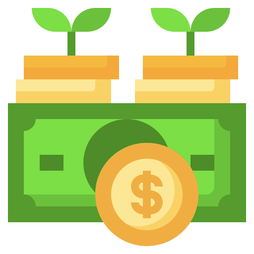 Money business and finance coin currency icon
