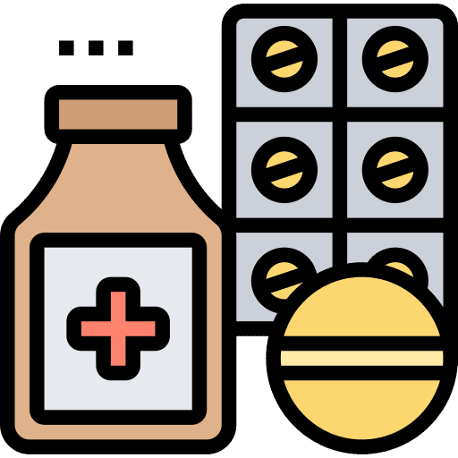 Aspirin blister aspirin medicine icon
