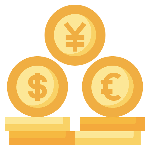 Currency economy euro money currency icon Currency economy euro money currency icon