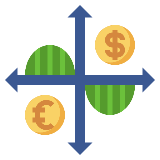 Fluctuation graph business and finance money loss icon Fluctuation graph business and finance money loss icon