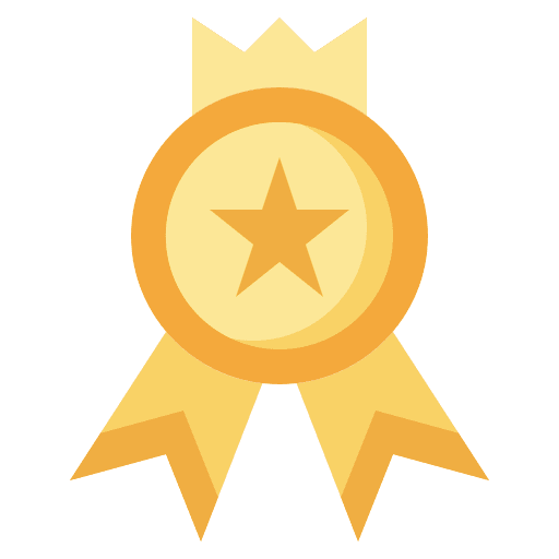 Medal sports and competition certificate quality icon Medal sports and competition certificate quality icon