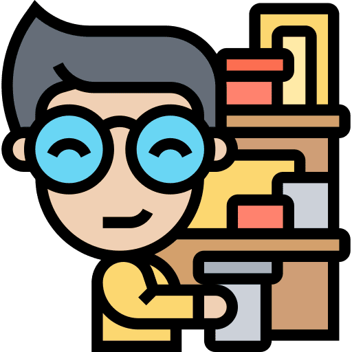 Store medical people man icon Store medical people man icon