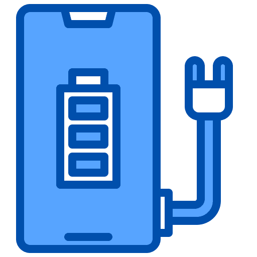 Charging battery electronics battery smartphone icon Charging battery electronics battery smartphone icon