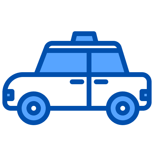 Taxi transport car automobile icon Taxi transport car automobile icon