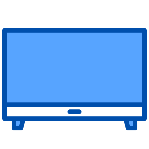 Television electronics entertainment living room icon Television electronics entertainment living room icon