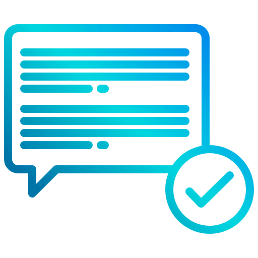 Chat multimedia chat bubble notification icon