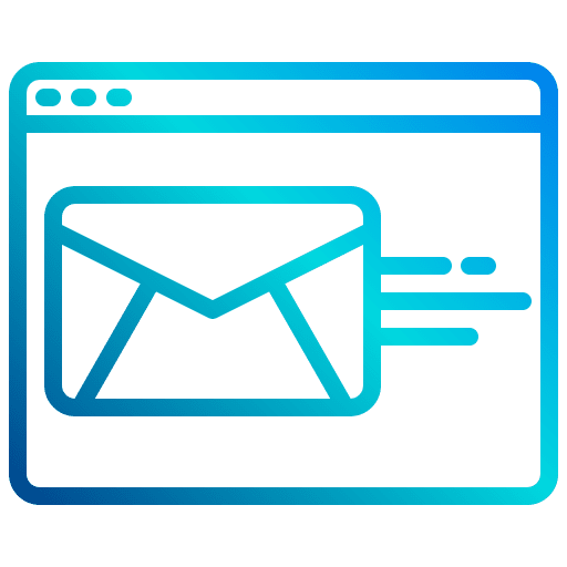 Email website browser communications icon