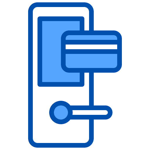 Key card security home appliance smart icon Key card security home appliance smart icon