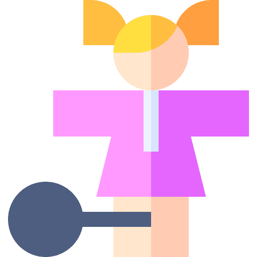 Child labour work girl slavery icon Child labour work girl slavery icon