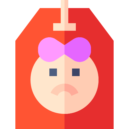Child trafficking price baby miscellaneous icon Child trafficking price baby miscellaneous icon