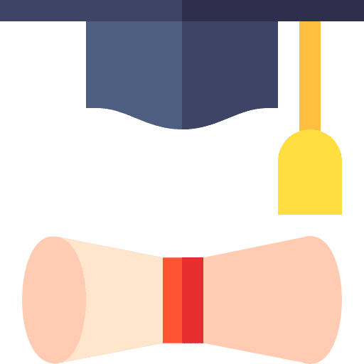 Graduation education degree scroll icon Graduation education degree scroll icon