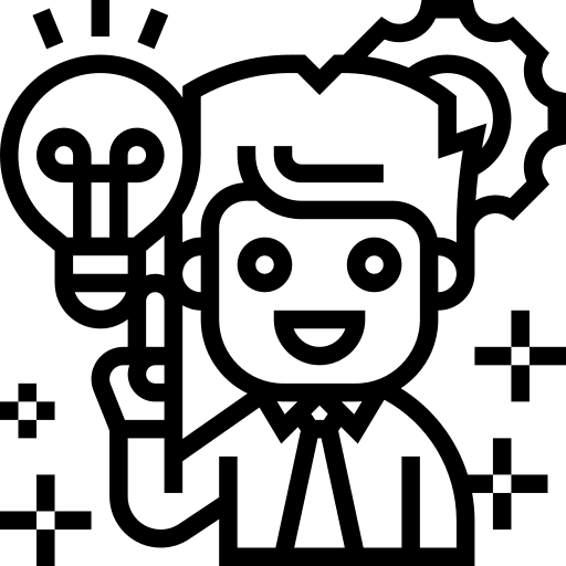 Entrepreneur man business avatar icon