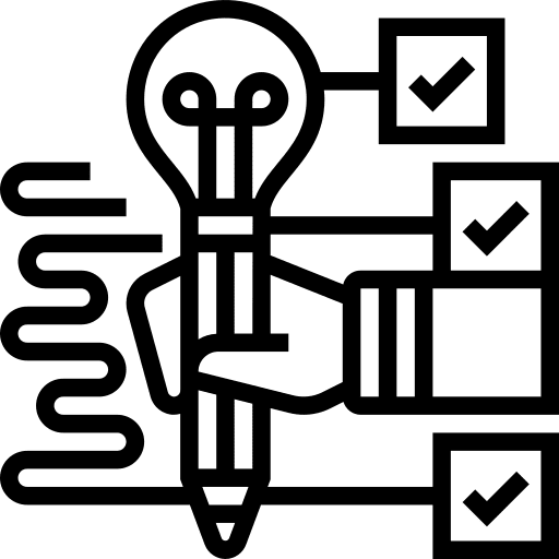 List planning document checklist icon