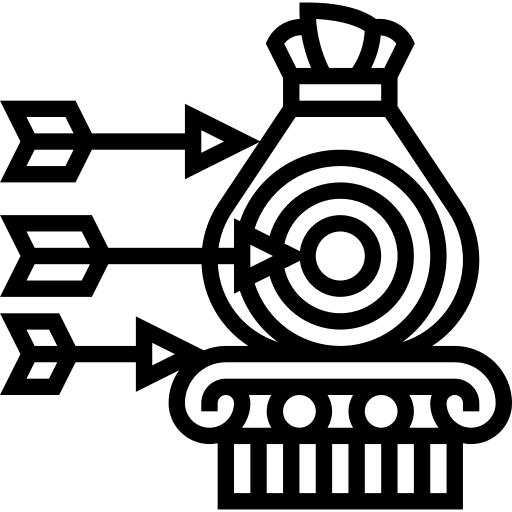Goals tactical planning success icon Goals tactical planning success icon