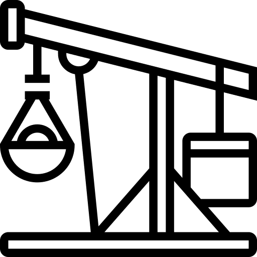 Catapult war projectile attack icon Catapult war projectile attack icon