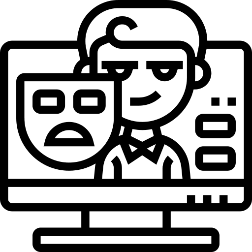 Phishing security hacker computer icon