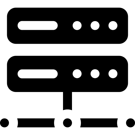 Server electronics network technology icon