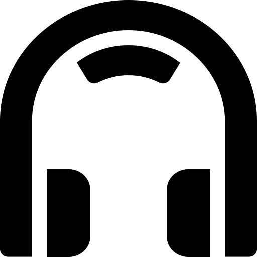 Headphones communications headphones audio icon Headphones communications headphones audio icon