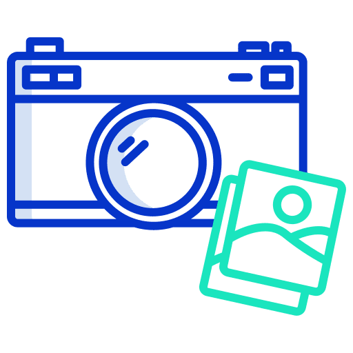 Camera design photography photograph icon