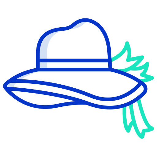 Hat summer hat pamela hat icon Hat summer hat pamela hat icon