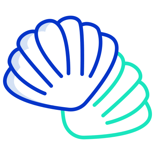Oyster seafood shell mollusk icon Oyster seafood shell mollusk icon