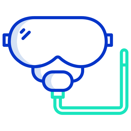 Snorkel snorkeling goggles snorkel icon Snorkel snorkeling goggles snorkel icon