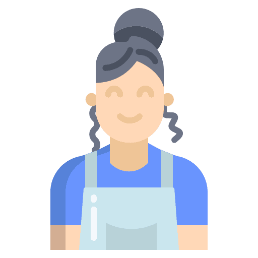Chef cooking professions and jobs food and restaurant icon