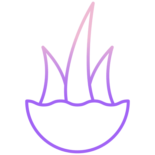Aloe vera plant cosmetic beauty icon