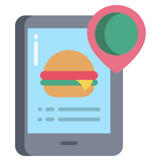 Hamburger localization burger placeholder icon Hamburger localization burger placeholder icon