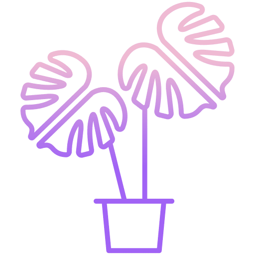 Plant nature plant monstera leaf icon
