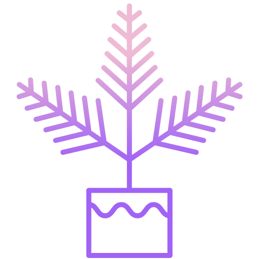 Fern nature botanical farming and gardening icon Fern nature botanical farming and gardening icon