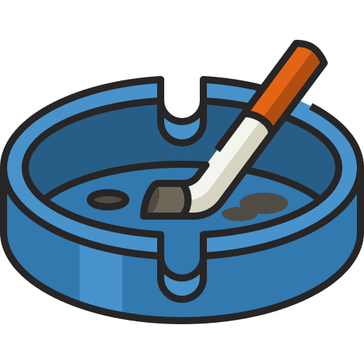 Ashtray miscellaneous tobacco cigarette icon