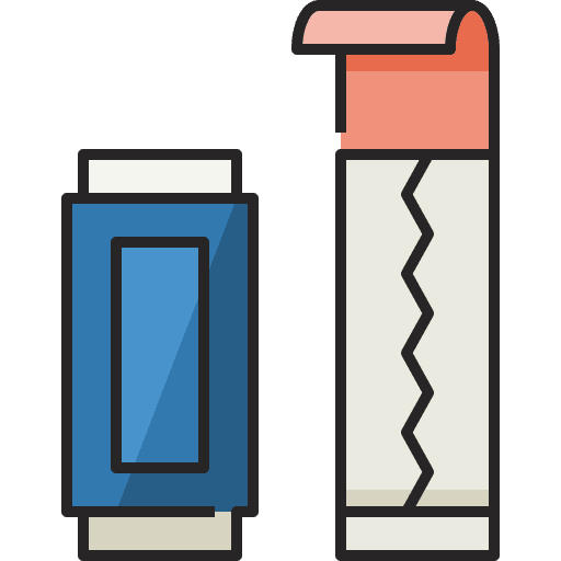 Chewing gum flavour food and restaurant quit smoking icon Chewing gum flavour food and restaurant quit smoking icon