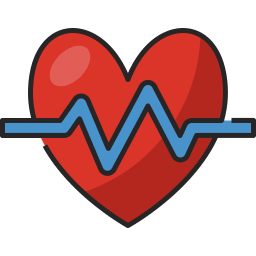 Health healthcare and medical heart love icon Health healthcare and medical heart love icon