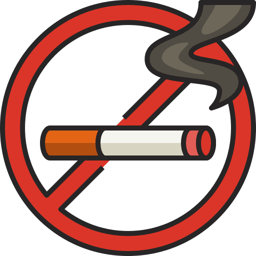 No smoking prohibition signs no smoking icon No smoking prohibition signs no smoking icon