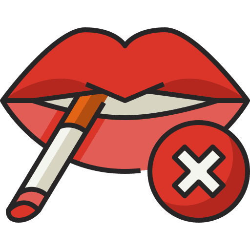 No smoking cigarette healthy lifestyle bad habits icon No smoking cigarette healthy lifestyle bad habits icon